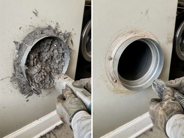 Professional clogged vent cleaning by San Clemente Dryer Vent Cleaning in San Clemente