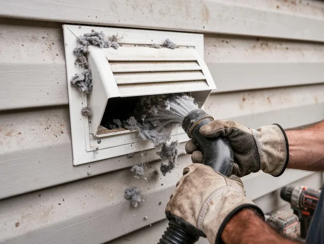 Professional dryer vent cleaning by San Clemente Dryer Vent Cleaning in San Clemente