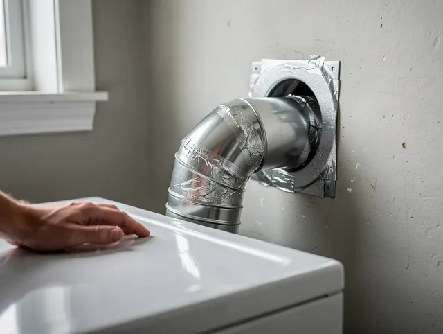 San Clemente Dryer Vent Cleaning expert performing professional dryer vent repair and installation in San Clemente