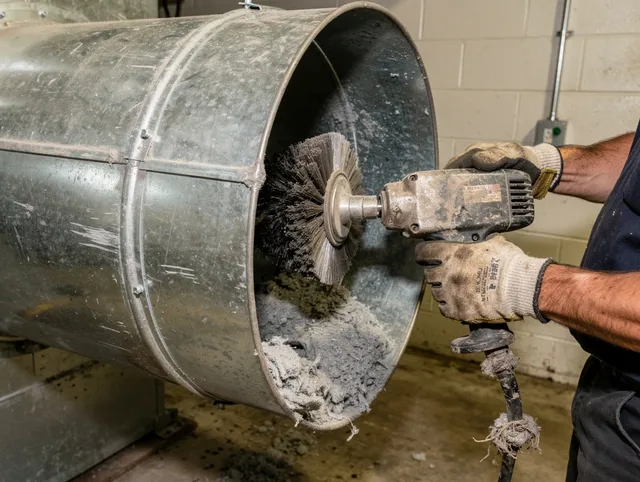 Industrial-grade dryer vent cleaning by San Clemente Dryer Vent Cleaning in San Clemente